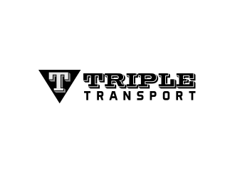 Triple Transport logo design by DPNKR