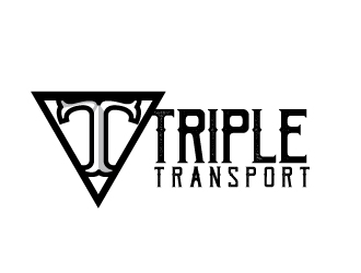 Triple Transport logo design by logoguy