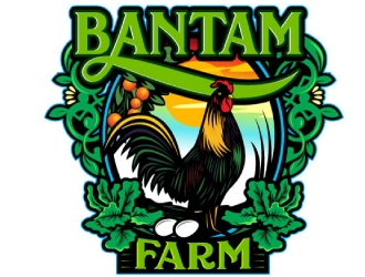 Bantam Farm logo design by jishu