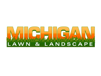 Company Name Is Michigan Lawn & Landscape logo design by kunejo