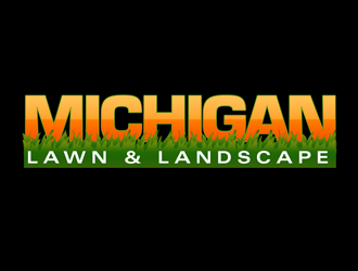 Company Name Is Michigan Lawn & Landscape logo design by kunejo