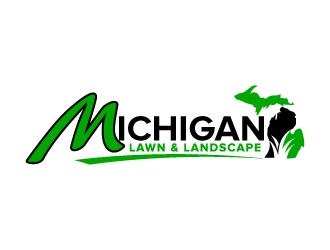 Company Name Is Michigan Lawn & Landscape logo design by jaize
