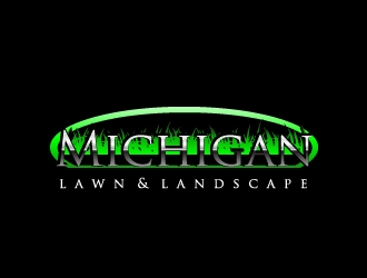 Company Name Is Michigan Lawn & Landscape logo design by samuraiXcreations