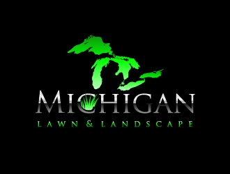 Company Name Is Michigan Lawn & Landscape logo design by samuraiXcreations