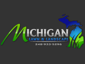 Company Name Is Michigan Lawn & Landscape logo design by THOR_