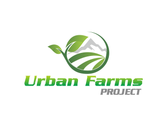 Urban Farms Project logo design by Greenlight