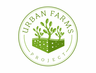 Urban Farms Project logo design by mutafailan