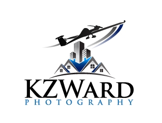 KZWard Photography logo design by Dawnxisoul393