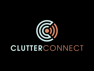 ClutterConnect logo design by BlessedArt