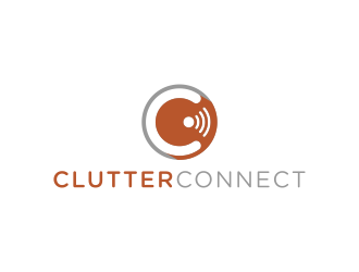 ClutterConnect logo design by BlessedArt