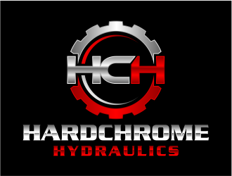 HARDCHROME HYDRAULICS logo design by cintoko