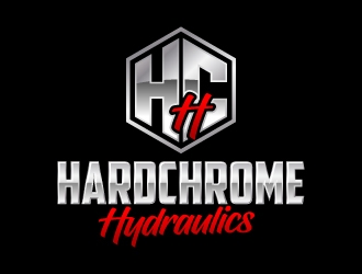 HARDCHROME HYDRAULICS logo design by jaize