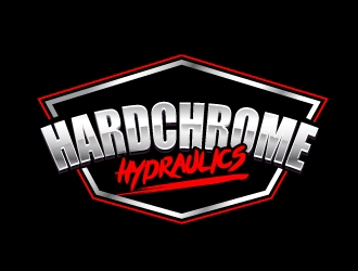 HARDCHROME HYDRAULICS logo design by REDCROW