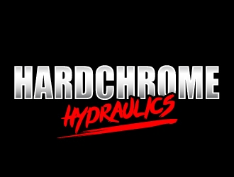 HARDCHROME HYDRAULICS logo design by REDCROW