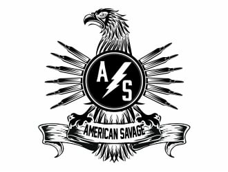 American Savage logo design by alfais