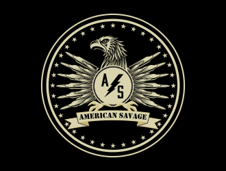 American Savage logo design by Kruger