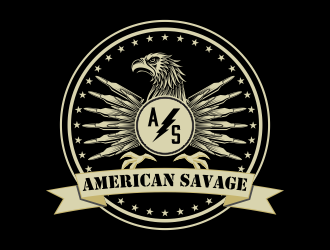 American Savage logo design by Kruger