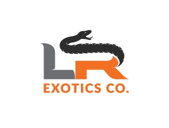 LR Exotics  logo design by ikdesign