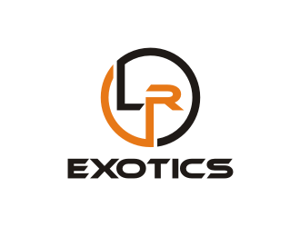 LR Exotics  logo design by rief