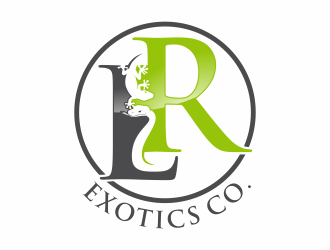 LR Exotics  logo design by agus