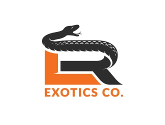 LR Exotics  logo design by ikdesign