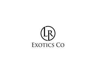 LR Exotics  logo design by haidar
