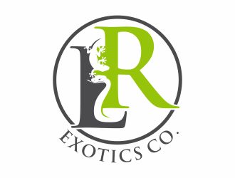 LR Exotics  logo design by agus