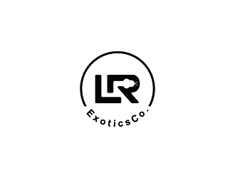 LR Exotics  logo design by Drago