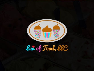 For the Luv of Food, LLC logo design by GrafixDragon