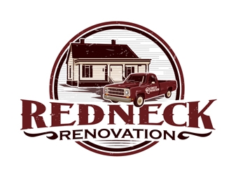 Redneck Renovation logo design by DreamLogoDesign