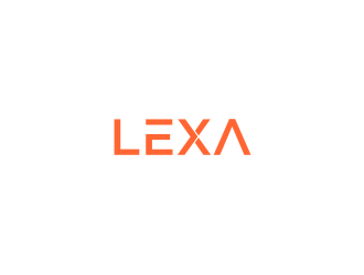 Lexa logo design by logitec