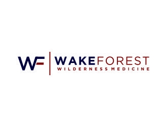 Wake Forest Wilderness Medicine logo design by bricton