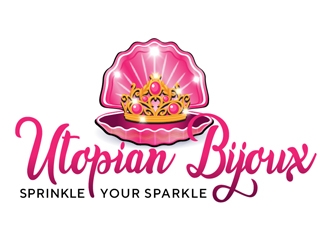 Utopian Bijoux logo design by Roma
