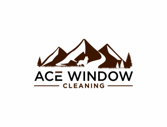 Ace Window Cleaning  logo design by ammad