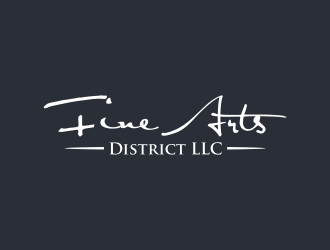 Fine Arts District LLC logo design by ammad