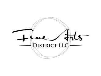 Fine Arts District LLC logo design by ammad