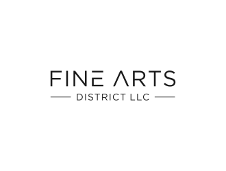 Fine Arts District LLC logo design by haidar