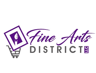 Fine Arts District LLC logo design by PMG