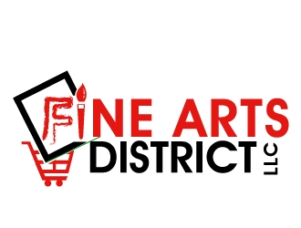 Fine Arts District LLC logo design by PMG