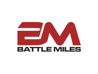 BATTLE MILES logo design by rief