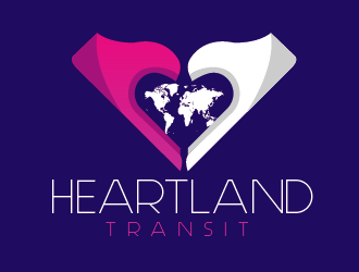 Heartland Transit logo design by czars