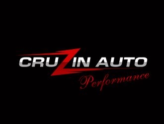 Cruzin auto performance  logo design by ManishKoli