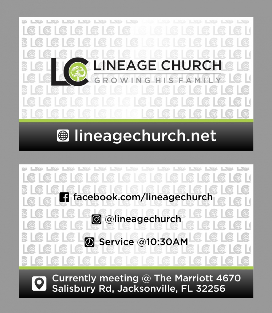 Lineage Church logo design by aura