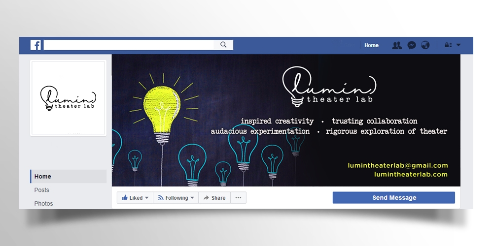 (lumin)theater lab logo design by scriotx