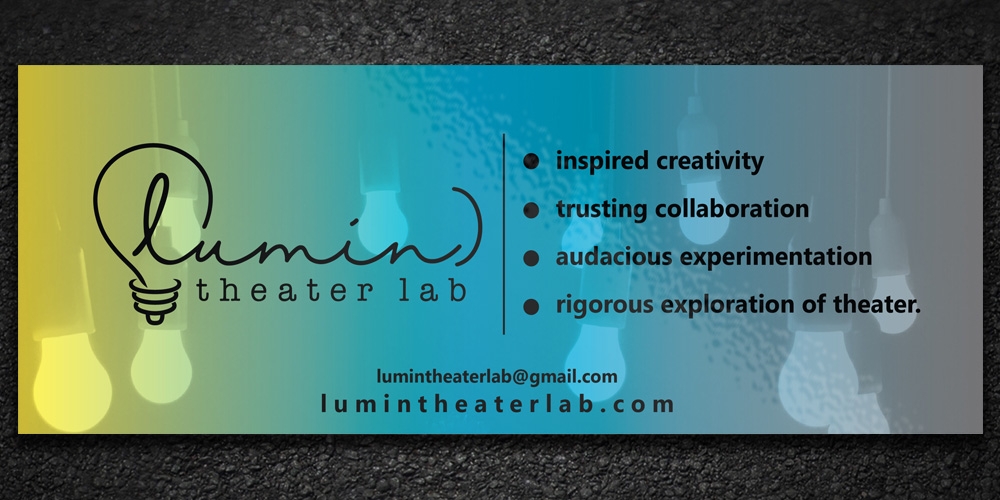 (lumin)theater lab logo design by Boomstudioz