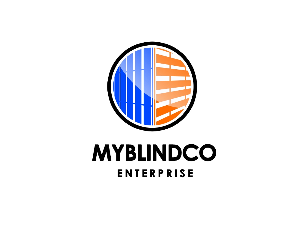 MyBlindCo Logo needs updating and the word enterprise  added bellow the Word MYBLINDCO.   logo design by XyloParadise
