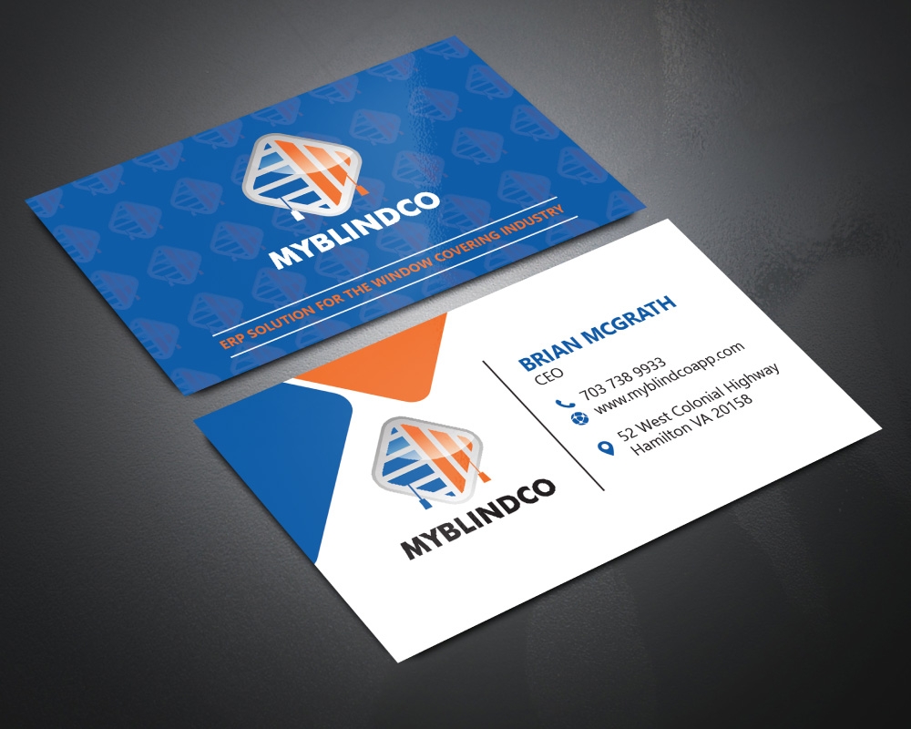 MyBlindCo Logo needs updating and the word enterprise  added bellow the Word MYBLINDCO.   logo design by Boomstudioz