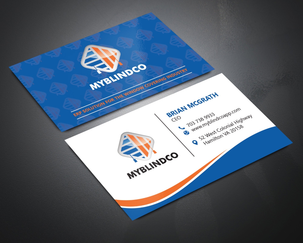 MyBlindCo Logo needs updating and the word enterprise  added bellow the Word MYBLINDCO.   logo design by Boomstudioz