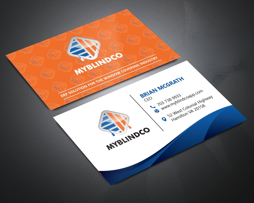 MyBlindCo Logo needs updating and the word enterprise  added bellow the Word MYBLINDCO.   logo design by Boomstudioz