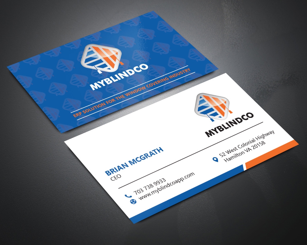 MyBlindCo Logo needs updating and the word enterprise  added bellow the Word MYBLINDCO.   logo design by Boomstudioz